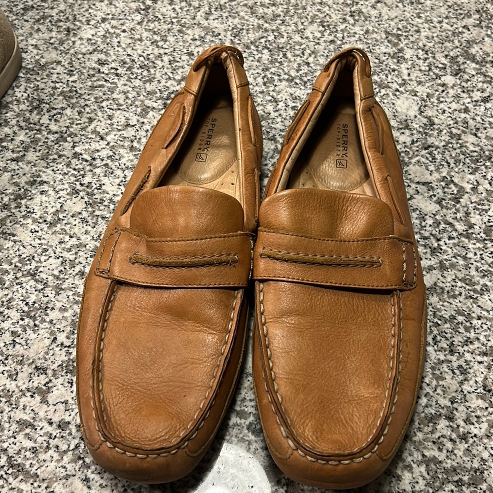 Leather Sperry top sider men’s size 10.5